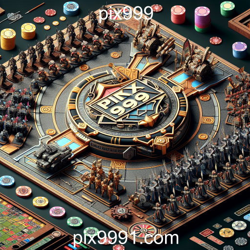 Explore o Mundo dos Jogos de Estratégia em pix999